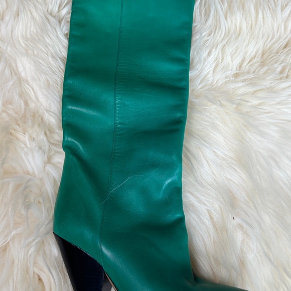 Isabel Marant green leather boots - Picture 5 of 5